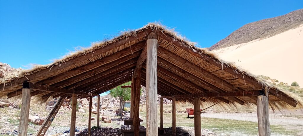 quinchos en el Cerro del Huancár
