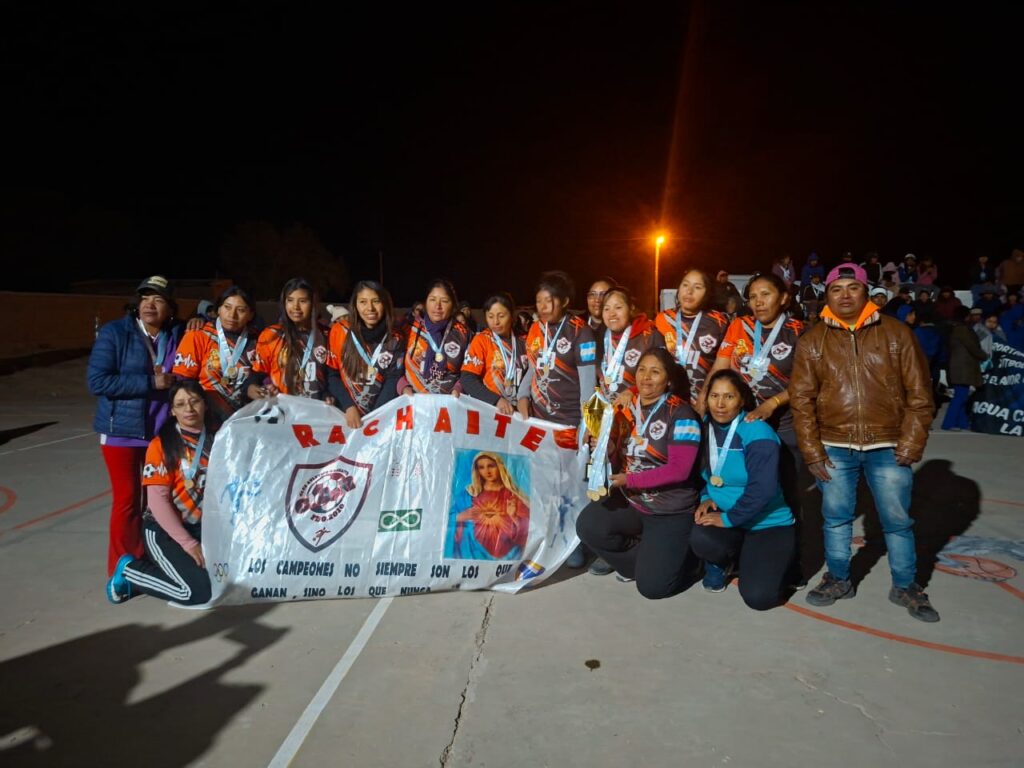 Rachaite subcampeón